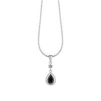 Drop Pendant Black Stone