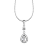 Drop Pendant Clear Stone
