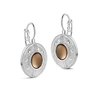 Earrings Champagne Colour Stone