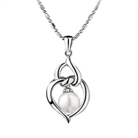 Pearl Heart Pendant