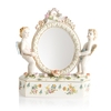 Porcelain Cherub Mirror