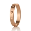 Rose Gold plate Infinity Bangle