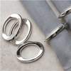 Silver Plated Oval Napkin Rings set of 6