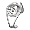 Silver Plated Round Ocean Bangle