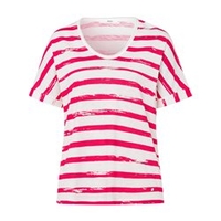 Carrie Striped T-Shirt Pink