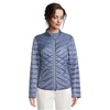 Quilted Coat Blue