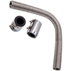 24 inch Flexible Upper or Lower Engine Cooling Water Hose Kit l w/ Chrome Caps