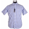Ben Green Check Shirt Colour: BLUE,  Size: 3XL