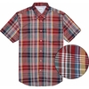 BEN SHERMAN Mens Big Size Ben Sherman Large Madras Check Button Down C