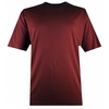 Espionage Mens Big Size Plain Cotton Crew Neck T Shirt Colour: WINE,  S