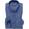 Eterna Mode Eterna Mens Big Size Long Sleeve Formal Comfort Fit Poplin