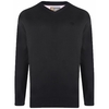 Kam V Neck Sweater Colour: BLACK,  Size: 6XL