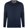Kam V Neck Sweater Colour: DENIM,  Size: 5XL