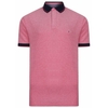 Peter Gribby Mens Big Size Contrast Collar Plain Cotton Pique Polo
