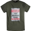 REPLIKA Allsize Replika Rock N Roll T Shirt Colour: OLIVE,  Size: 5XL