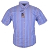Todays Man Fashion Short Sleeve Shirts Colour: BLUE,  Size: 6XL