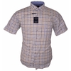 Todays Man Fashion Short Sleeve Shirts Colour: CREAM,  Size: 6XL