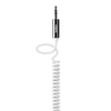 Belkin MIXIT 1.8m Coiled 3.5mm Aux Cable - White