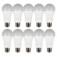 electriQ Smart dimmable colour Wifi Bulb with E27 screw ending - Alexa & Google Home compatible - 10 Pack