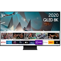Ex Display - Samsung 65 8K Ultra Sharp HD HDR10+ Smart QLED TV with Bixby Alexa and Google Assistant