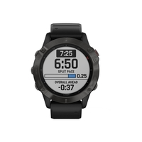 Garmin Fenix 6 Sapphire 47mm Carbon Grey with Black Band