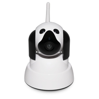 GRADE A1 - electriQ HD 720p Wifi Pet Monitoring Pan Tilt Zoom Camera with 2-way Audio & dedicated App