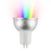 GRADE A1 - electriQ Smart dimmable colour Wifi Bulb with MR16 short spotlight fitting - Alexa & Google Home compatible