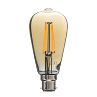 GRADE A1 - electriQ Smart dimmable Wifi filament bulb with B22 bayonet fitting