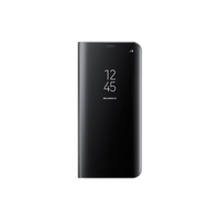 GRADE A1 - Samsung Clear View Standing Cover for Galaxy S8 Plus - Black