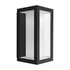 GRADE A3 - Philips Hue Outdoor Impress Wall Lantern Black - Slim