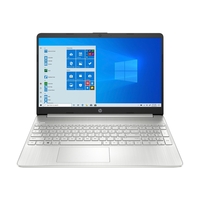 HP 15s-fq1020na Core i3-1005G1 8GB 128GB SSD 15.6 Inch FHD Windows 10 S Laptop - Silver