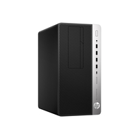 HP EliteDesk 705 G4 Microtower Ryzen 5 2400G 8GB 256GB SSD Windows 10 Pro Desktop PC