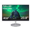 Refurbished Acer CB242Y Full HD 23.8 IPS LCD Monitor - Silver & Black