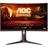 Refurbished AOC C27G2ZU/BK 27 Full HD 240Hz Monitor