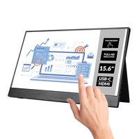 Refurbished electriQ 15.6 Full HD HDR Touch Screen Portable Monitor