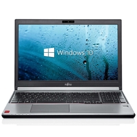Refurbished Fujitsu LifeBook Core i5 8GB 256GB 15.6 Inch Windows 10 Professional Laptop