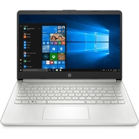 Refurbished HP 14s-dq1504sa Core i5-1035G1 8GB 256GB 14 Inch Windows 10 Laptop in Silver