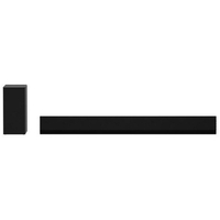 Refurbished LGGX Bluetooth Sound Bar with High Resolution Audio Dolby Atmos & Wireless Subwoofer Charcoal Fabric & Alum