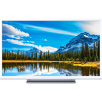 Refurbished Toshiba 32 720p HD Ready QLED Freeview Play Smart TV without Stand