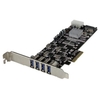 StarTech.com 4 Port PCI Express PCIe SuperSpeed USB 3.0 Card Adapter w/ 4 Dedicated 5Gbps Channels