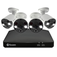 Swann 4 Camera 4K UHD CCTV Security System with 8 channels & 2TB HDD