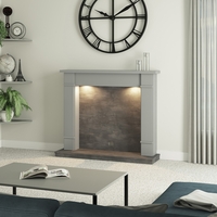 Be Modern 48 Inglenook Surround Only in Dark Grey - Cheshire