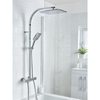 Bristan Vertico Thermostatic Exposed Bar Valve with Rigid Riser and Diverter