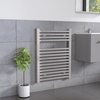 Dune Chrome Heated Towel Rail - 800 x 600mm