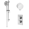 EcoS9 Thermostatic Dual Shower Valve with Rina Slide Rail Kit