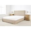 Edsfield Double Bed Frame in Sand Weave Textured Linen Fabric