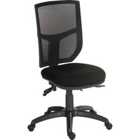 Ergo Black Office Chair with High Mesh Backrest