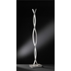 Floor Lamp in Chrome with Twisting Arms - Segura