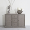 Harvey 3 Drawer 2 Door Sideboard in Taupe