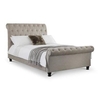 Julian Bowen Ravello Deep Button Double Bed Frame in Mink